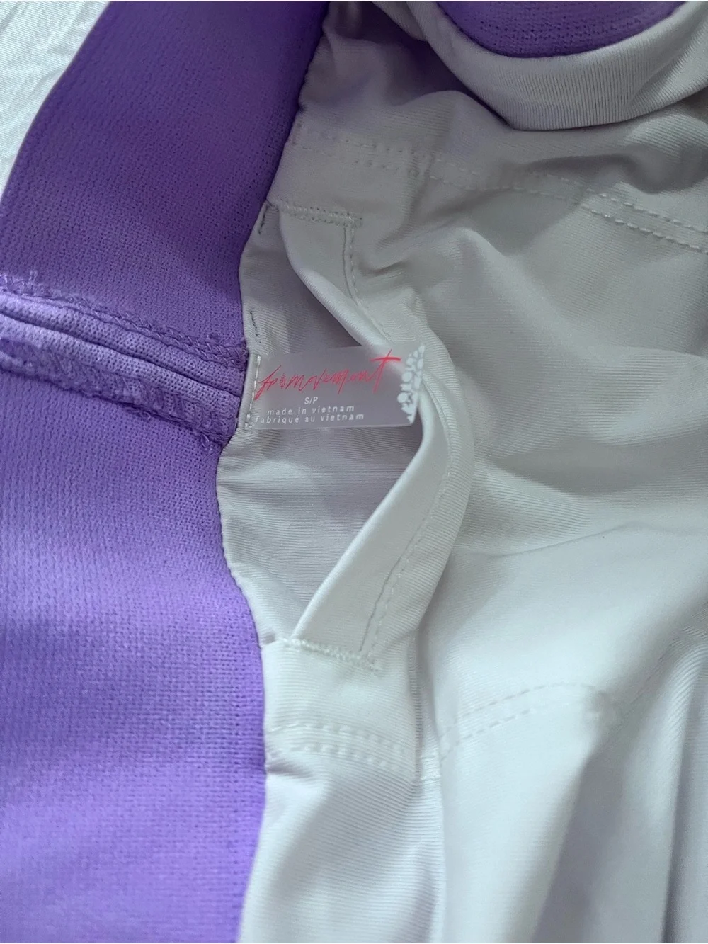 Free People Lavender Athletic Shorts
